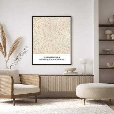 William Morris - Beige Leaves - D'Luxe Prints