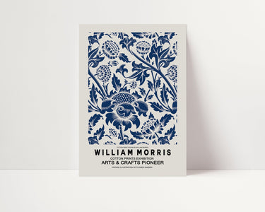 William Morris - Navy I - D'Luxe Prints