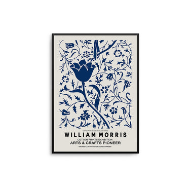 William Morris - Navy III - D'Luxe Prints