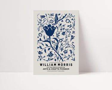 William Morris - Navy III - D'Luxe Prints