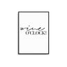 Wine O'Clock - D'Luxe Prints