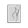 Woman Lines I - D'Luxe Prints