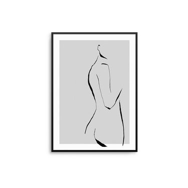 Woman Lines III - D'Luxe Prints