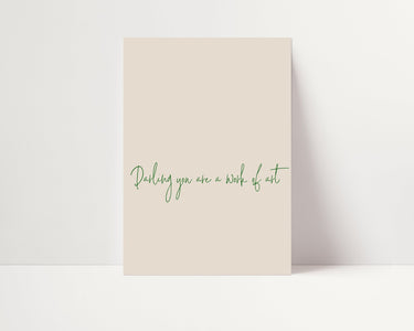 Work Of Art - D'Luxe Prints