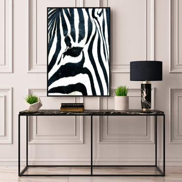 Zebra Close Up - D'Luxe Prints